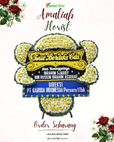 Papan Bunga Duka di Tegalbuleud